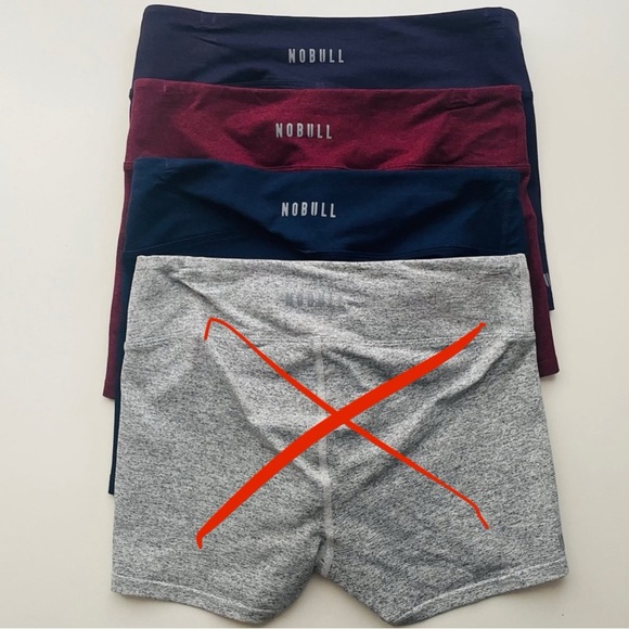 Nobull Shorts x3 Small Bundle - Picture 1 of 3